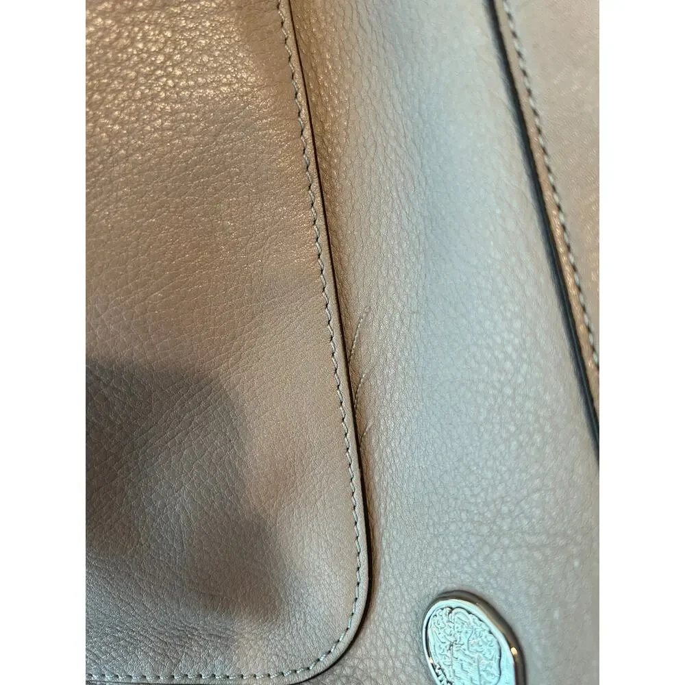 Vince Camuto Genuine Leather Grey Hobo Bag